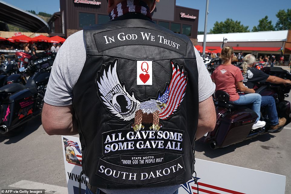 Thousands more bikers pack Sturgis in South Dakota for 10-day festival and fill the bars without social distancing as mayor tells his residents ‘we can’t stop the crowd of up to 250,000 from coming’