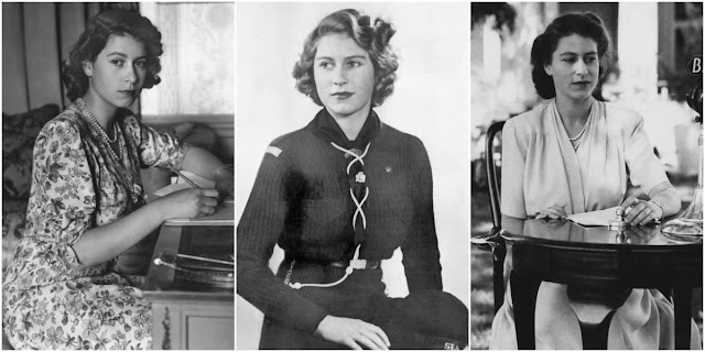 20 черно-белых портретов королевы Елизаветы II 1940-х годов