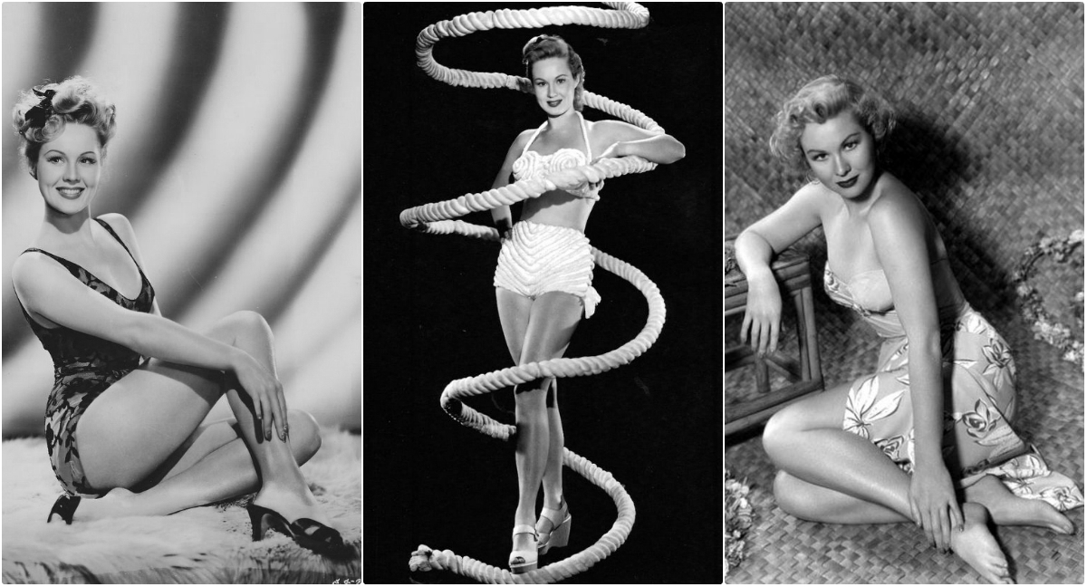 Вирджиния Майо. Фильмы с её участием собирали в конце 1940 огромную кассу.
