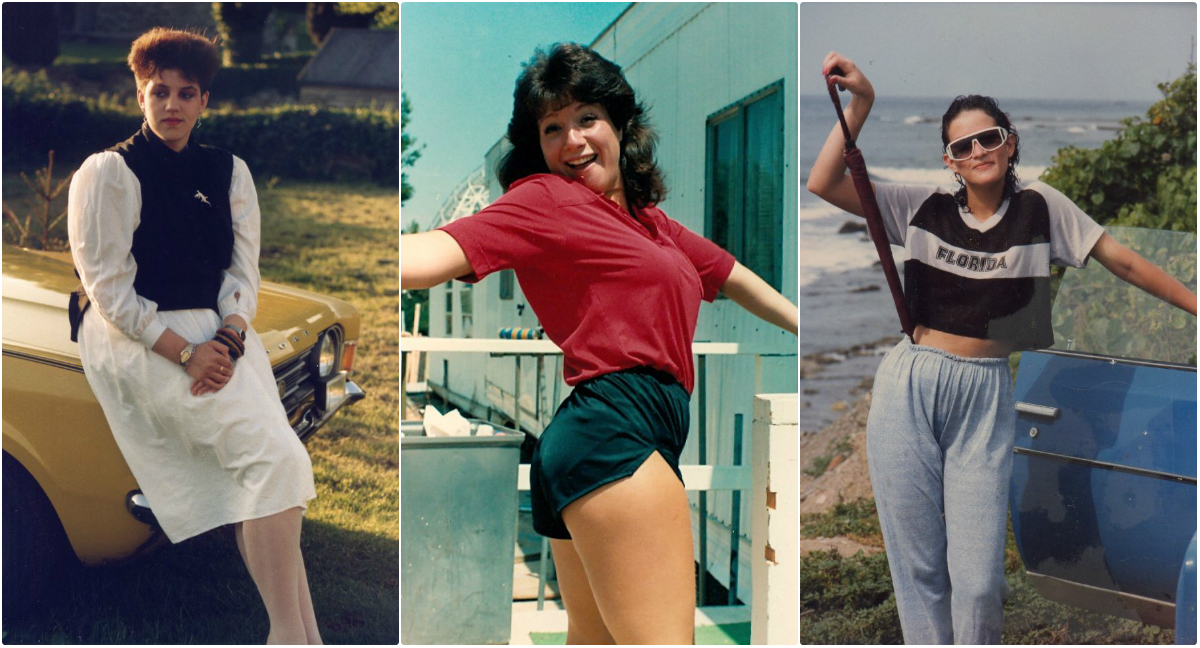 Как одевались (и раздевались) девушки 1980х на Западе.