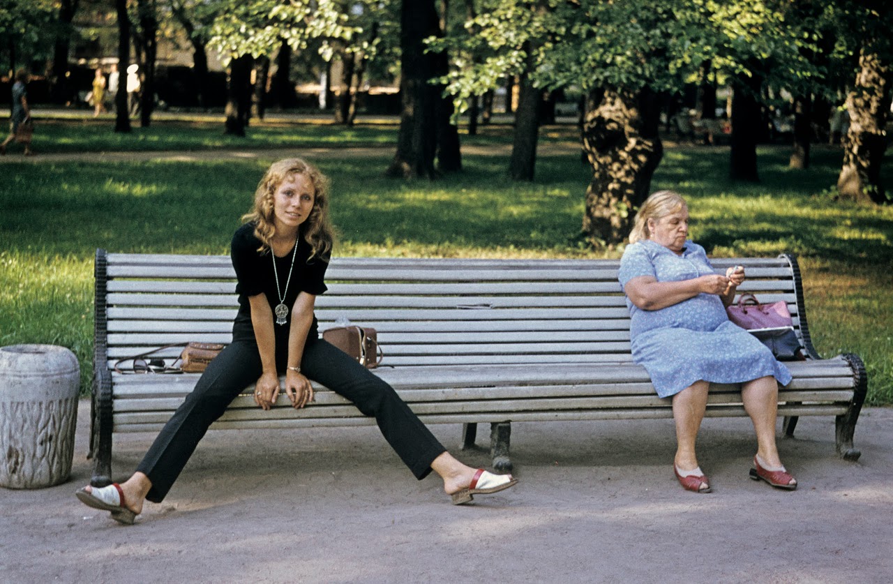 Цветные фото Ленинграда в 1972 году.