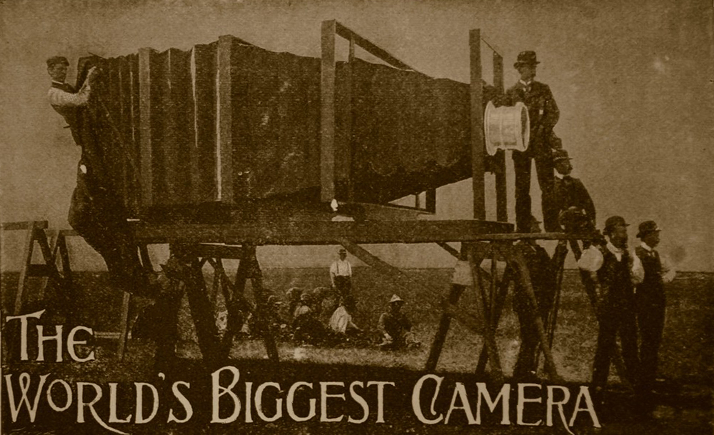 В 1900 году эта камера была самой большой в мире.